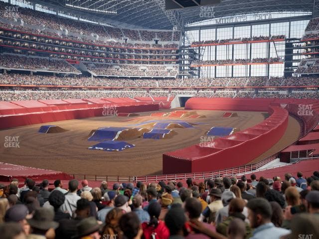 AT&T Stadium - Section 120 Seat View