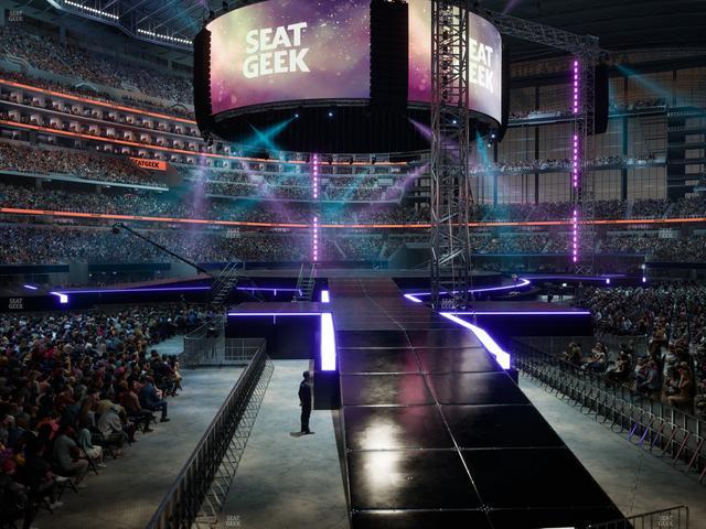 AT&T Stadium - Section 120 Seat View