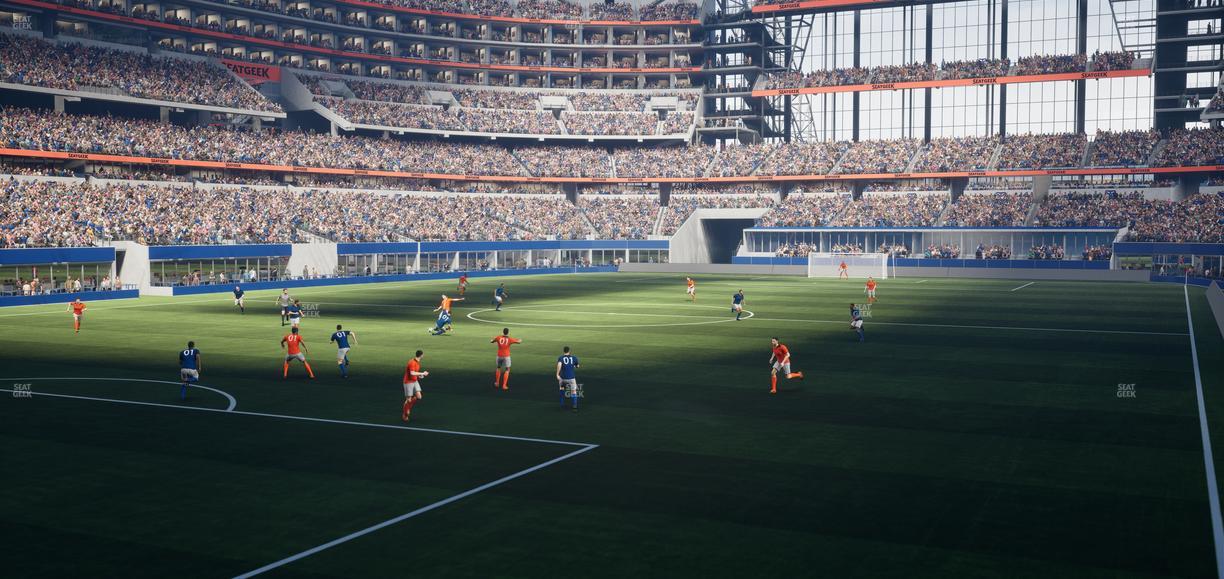 AT&T Stadium - Section 120 Seat View