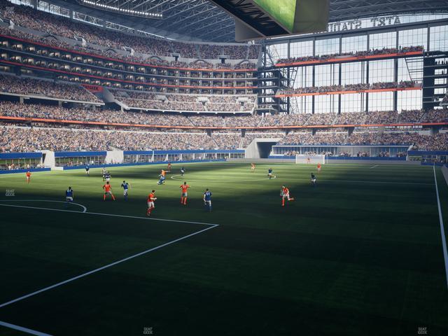 AT&T Stadium - Section 120 Seat View