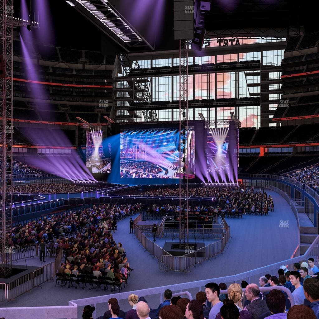 AT&T Stadium - Section 120 Seat View