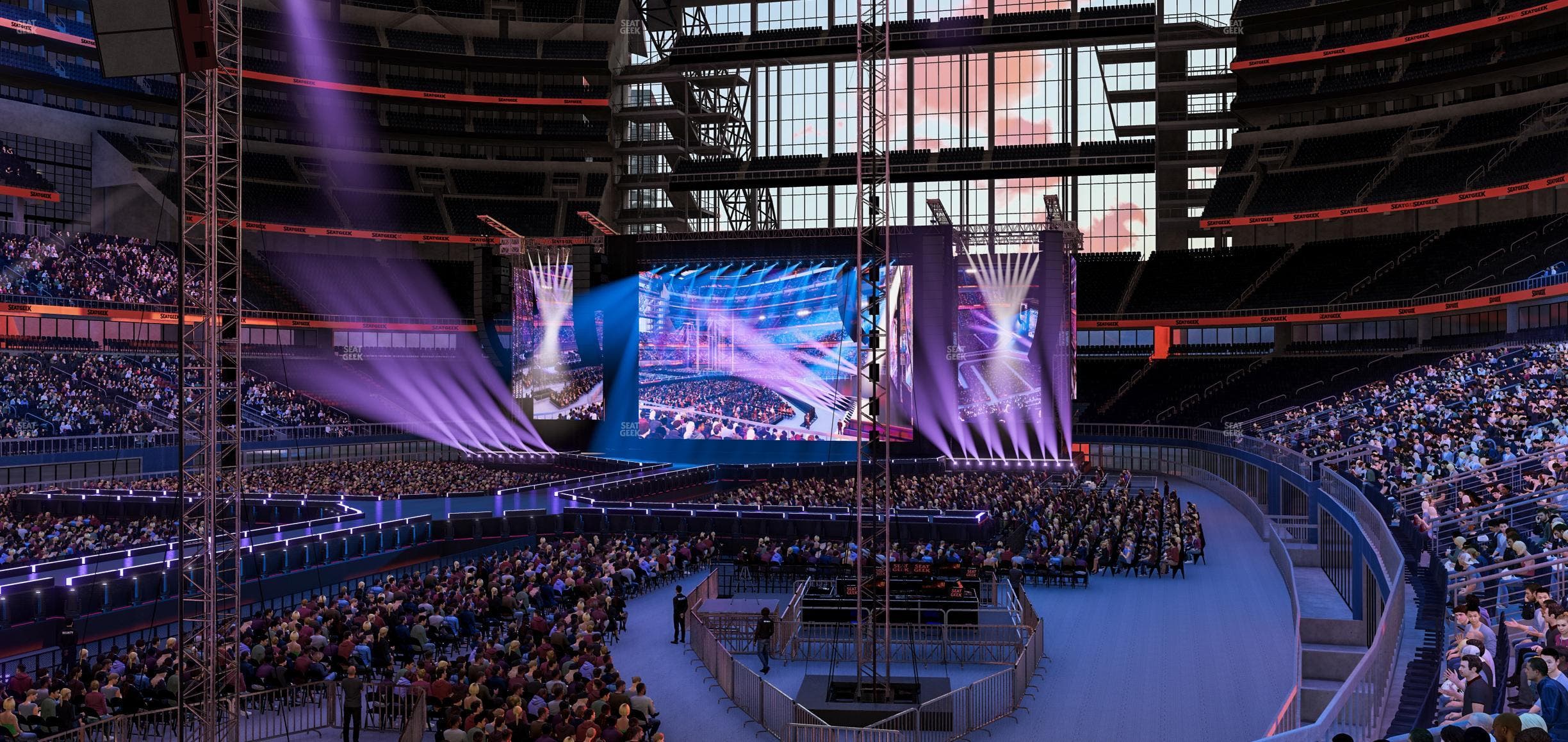AT&T Stadium - Section 120 Seat View