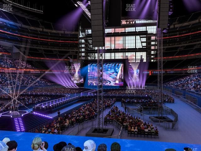 AT&T Stadium - Section 121 Seat View
