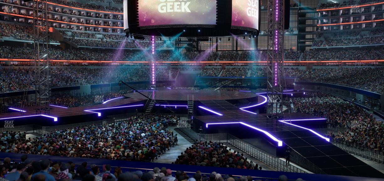 AT&T Stadium - Section 121 Seat View