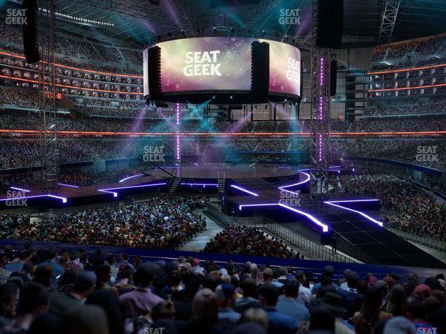 AT&T Stadium - Section 121 Seat View