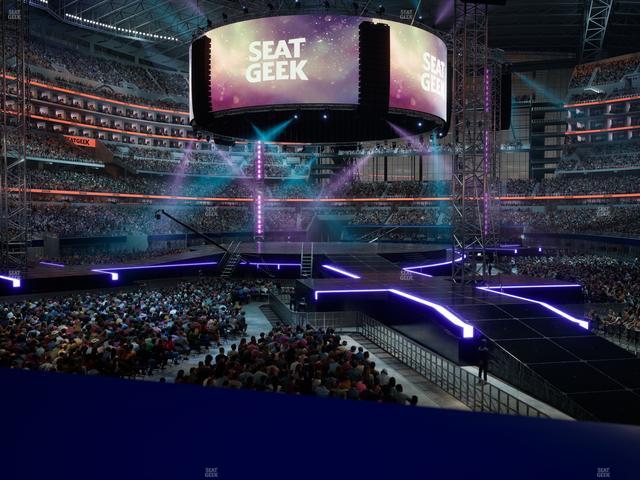 AT&T Stadium - Section 121 Seat View