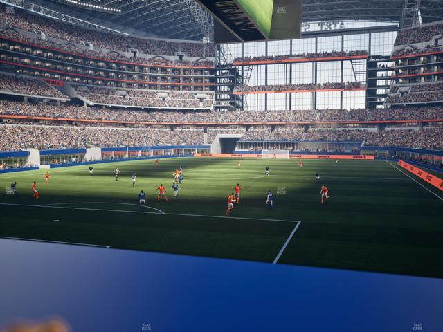 AT&T Stadium - Section 121 Seat View
