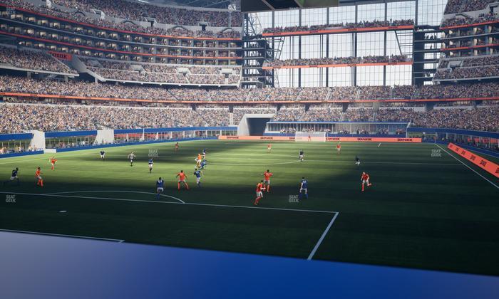 AT&T Stadium - Section 121 Seat View