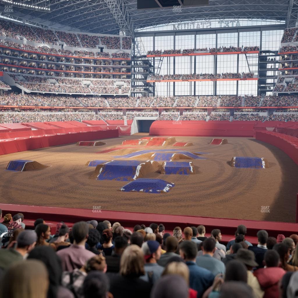 AT&T Stadium - Section 121 Seat View