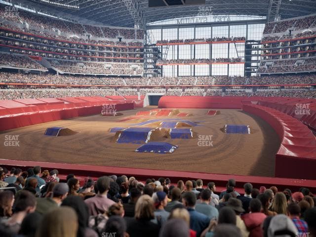 AT&T Stadium - Section 121 Seat View
