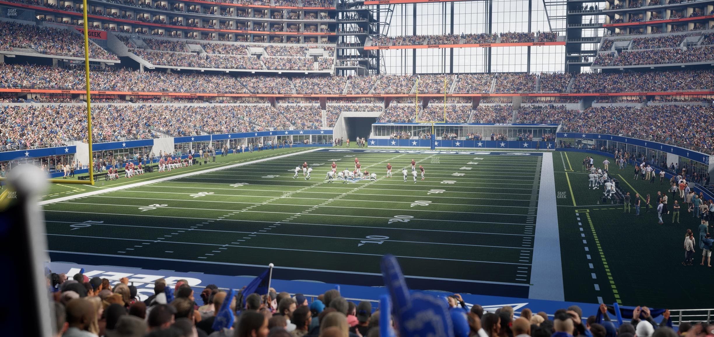 AT&T Stadium - Section 121 Seat View