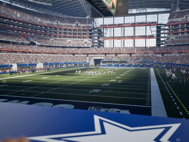 AT&T Stadium - Section 121 Seat View
