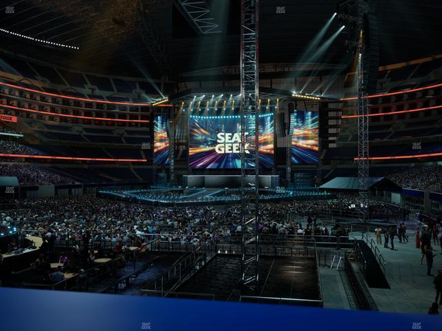AT&T Stadium - Section 121 Seat View