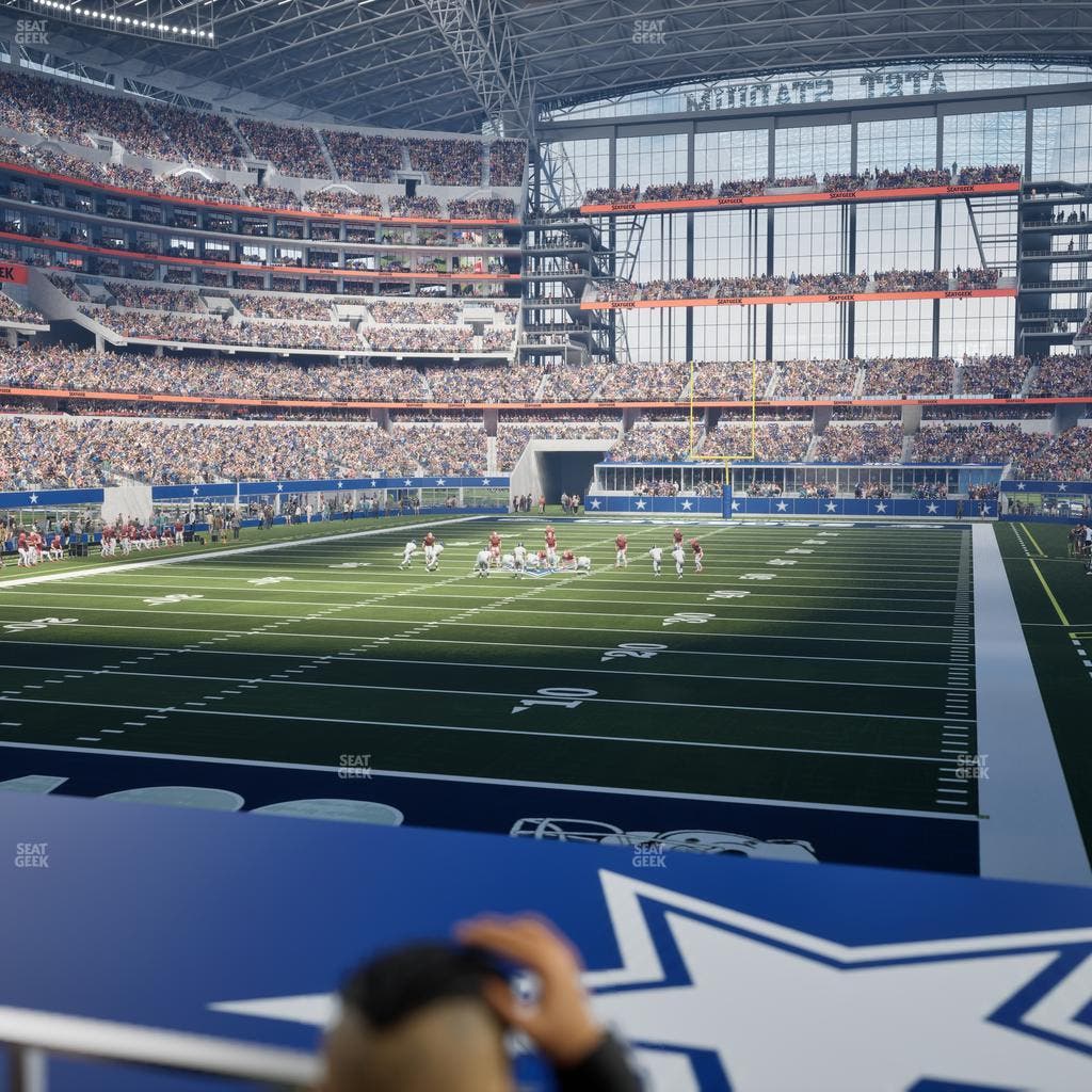 AT&T Stadium - Section 121 Seat View