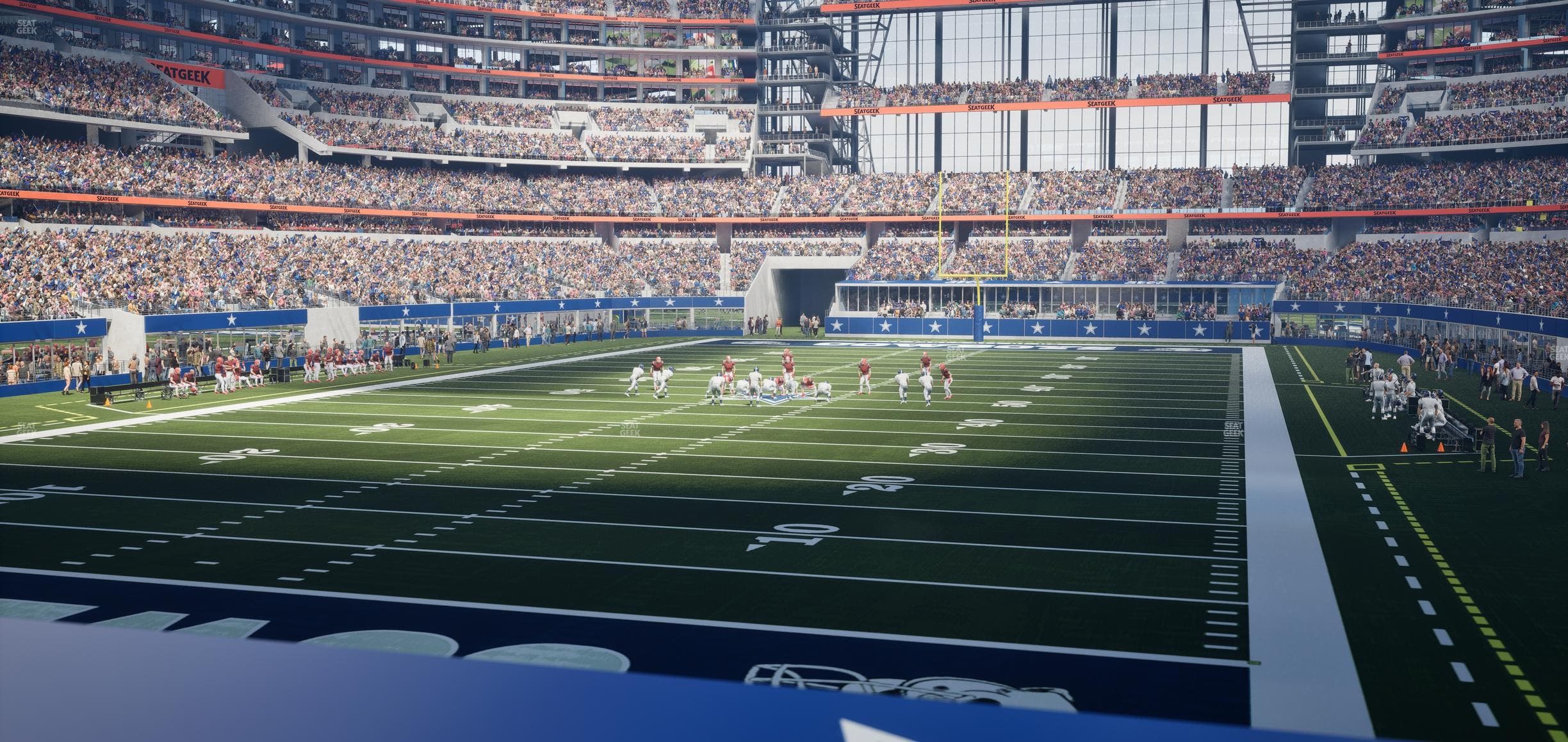 AT&T Stadium - Section 121 Seat View