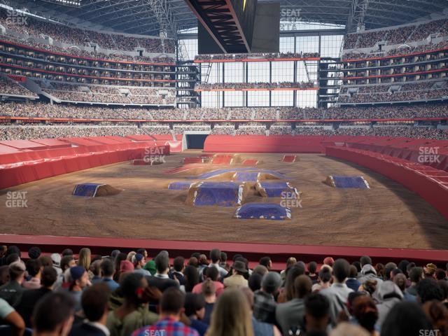 AT&T Stadium - Section 122 Seat View AT&T Stadium - Section 122 Seat View