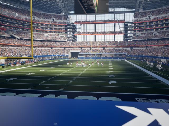 AT&T Stadium - Section 122 Seat View