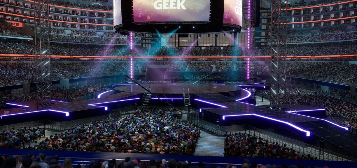 AT&T Stadium - Section 122 Seat View