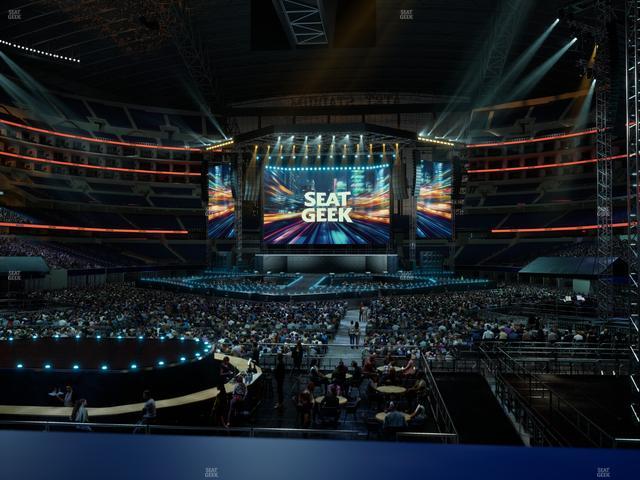 AT&T Stadium - Section 122 Seat View
