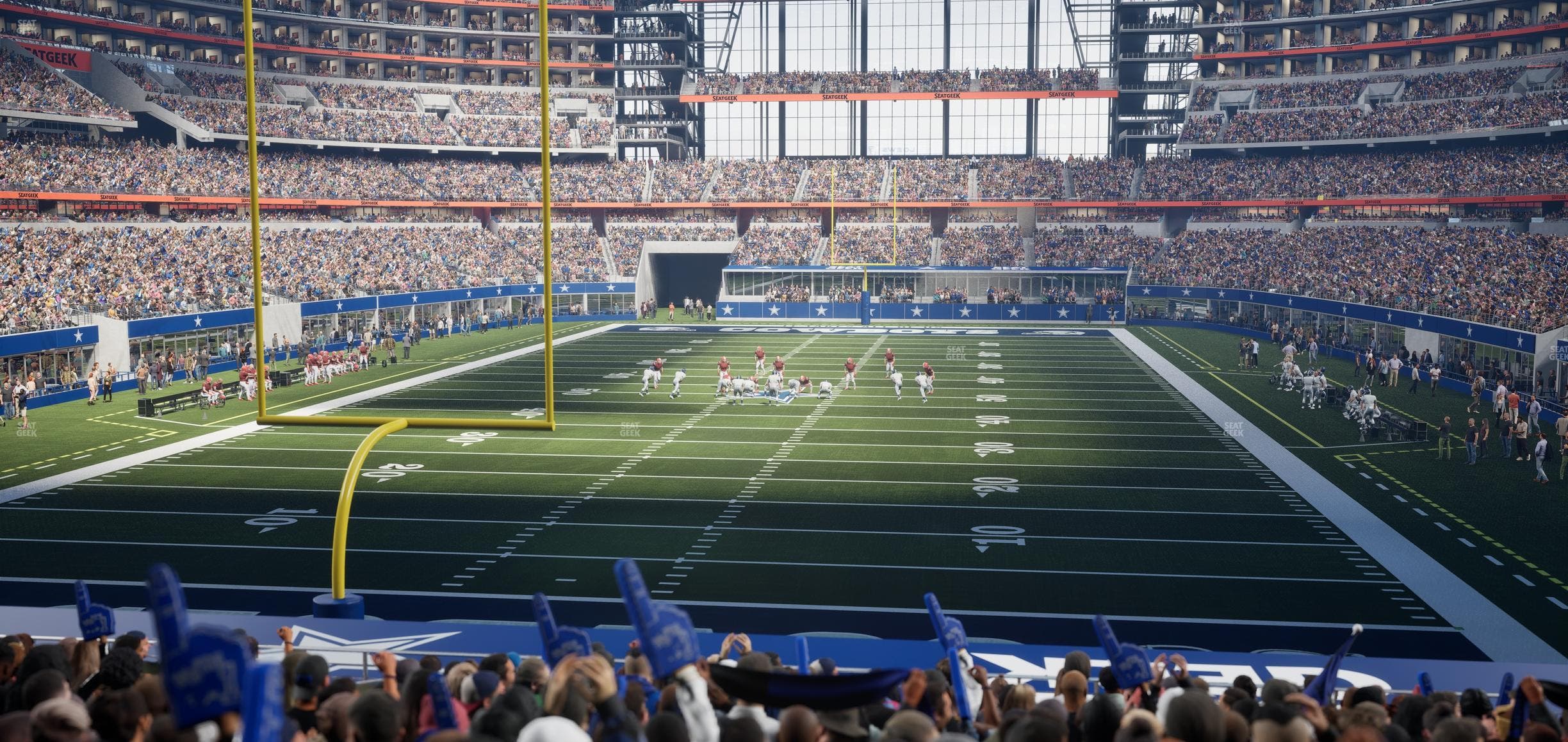 AT&T Stadium - Section 122 Seat View