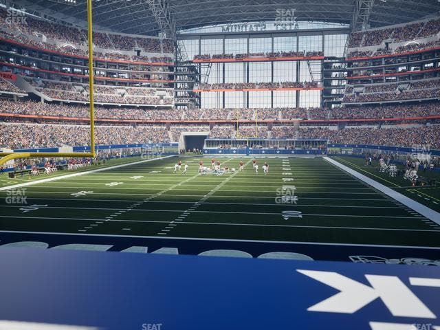 AT&T Stadium - Section 122 Seat View
