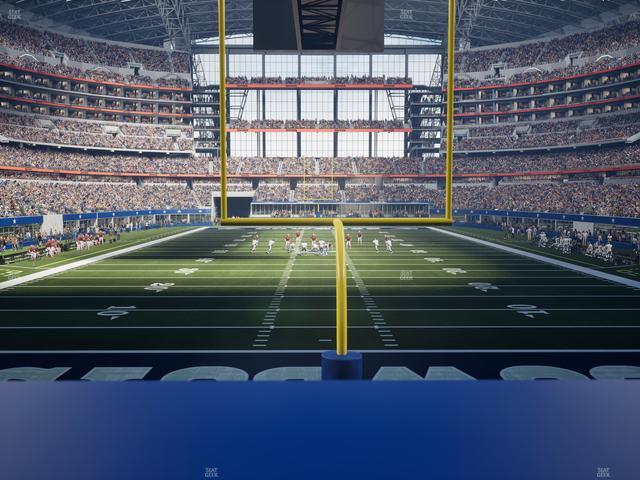 AT&T Stadium - Section 123 Seat View