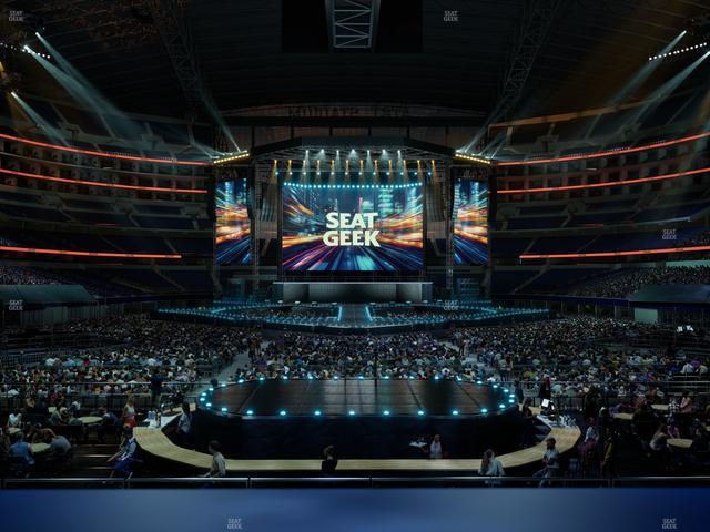 AT&T Stadium - Section 123 Seat View