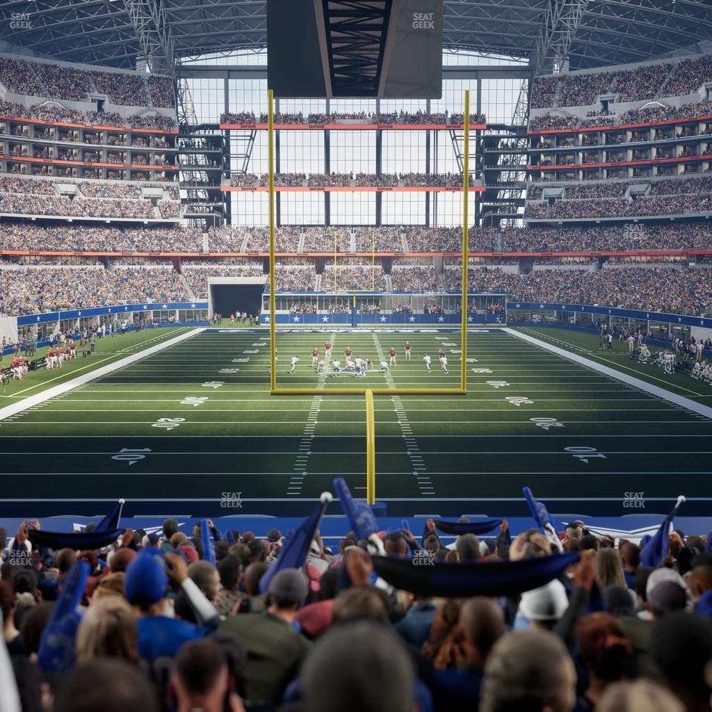 AT&T Stadium - Section 123 Seat View