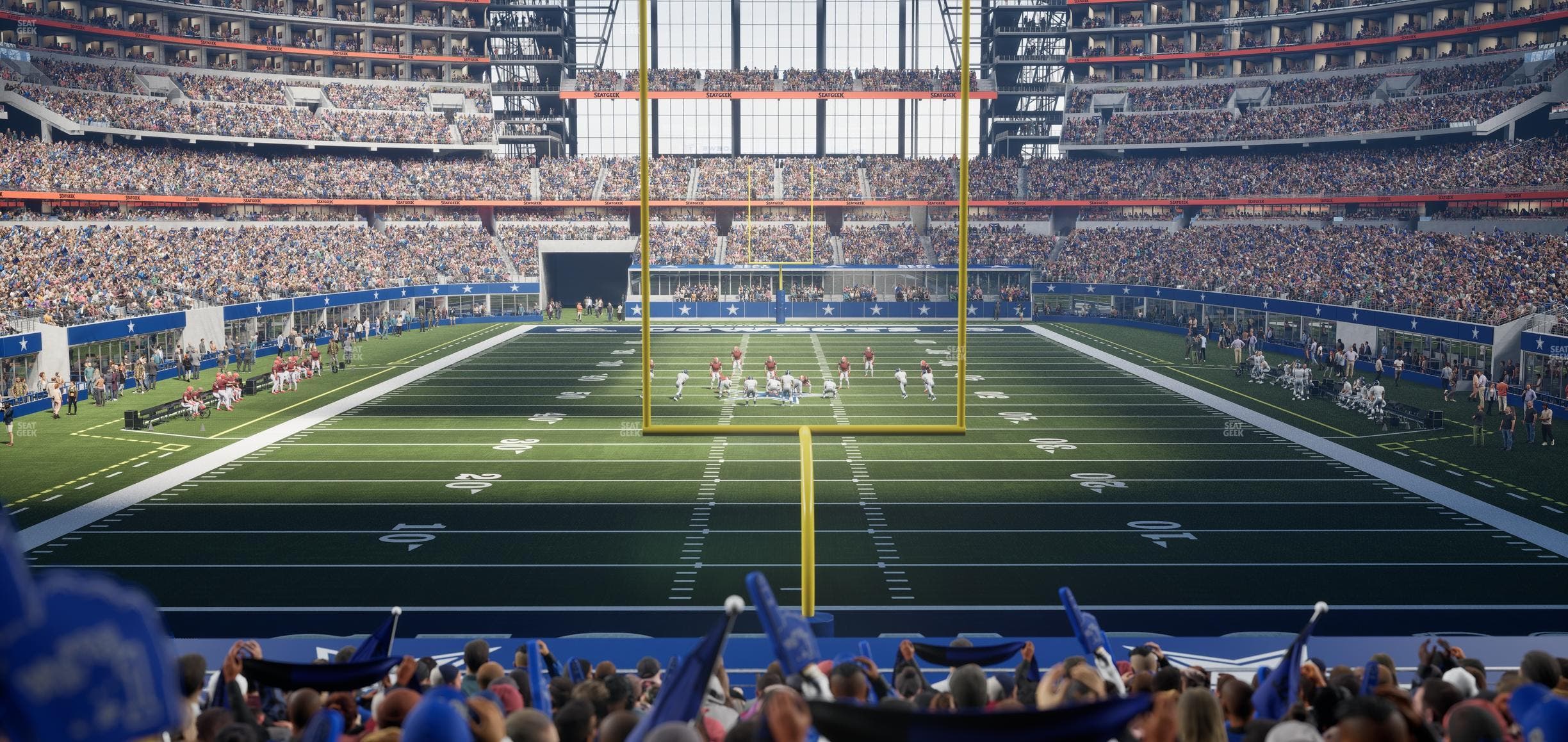 AT&T Stadium - Section 123 Seat View