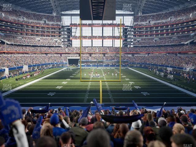 AT&T Stadium - Section 123 Seat View AT&T Stadium - Section 123 Seat View