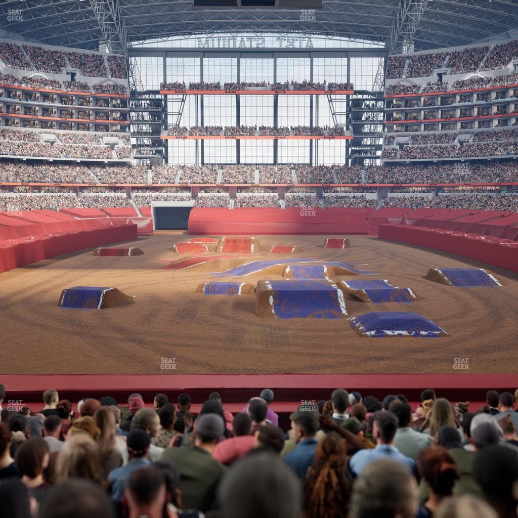 AT&T Stadium - Section 123 Seat View