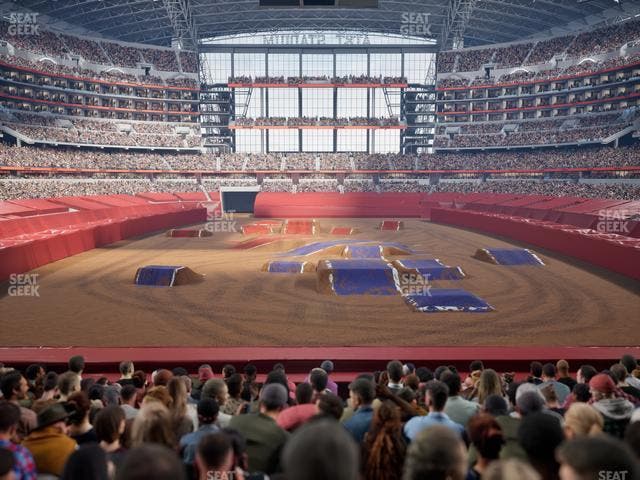 AT&T Stadium - Section 123 Seat View