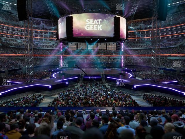 AT&T Stadium - Section 123 Seat View