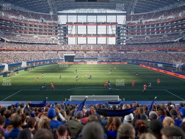 AT&T Stadium - Section 123 Seat View