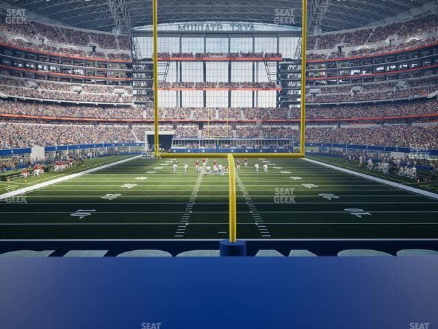 AT&T Stadium - Section 123 Seat View