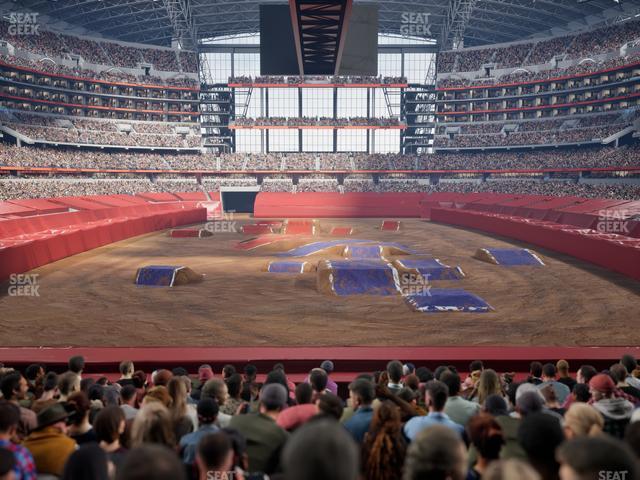 AT&T Stadium - Section 123 Seat View AT&T Stadium - Section 123 Seat View