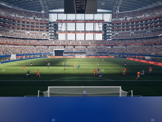 AT&T Stadium - Section 123 Seat View