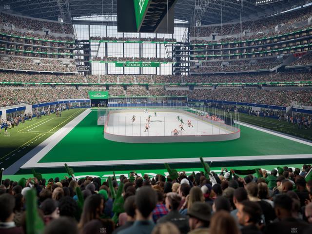 AT&T Stadium - Section 124 Seat View