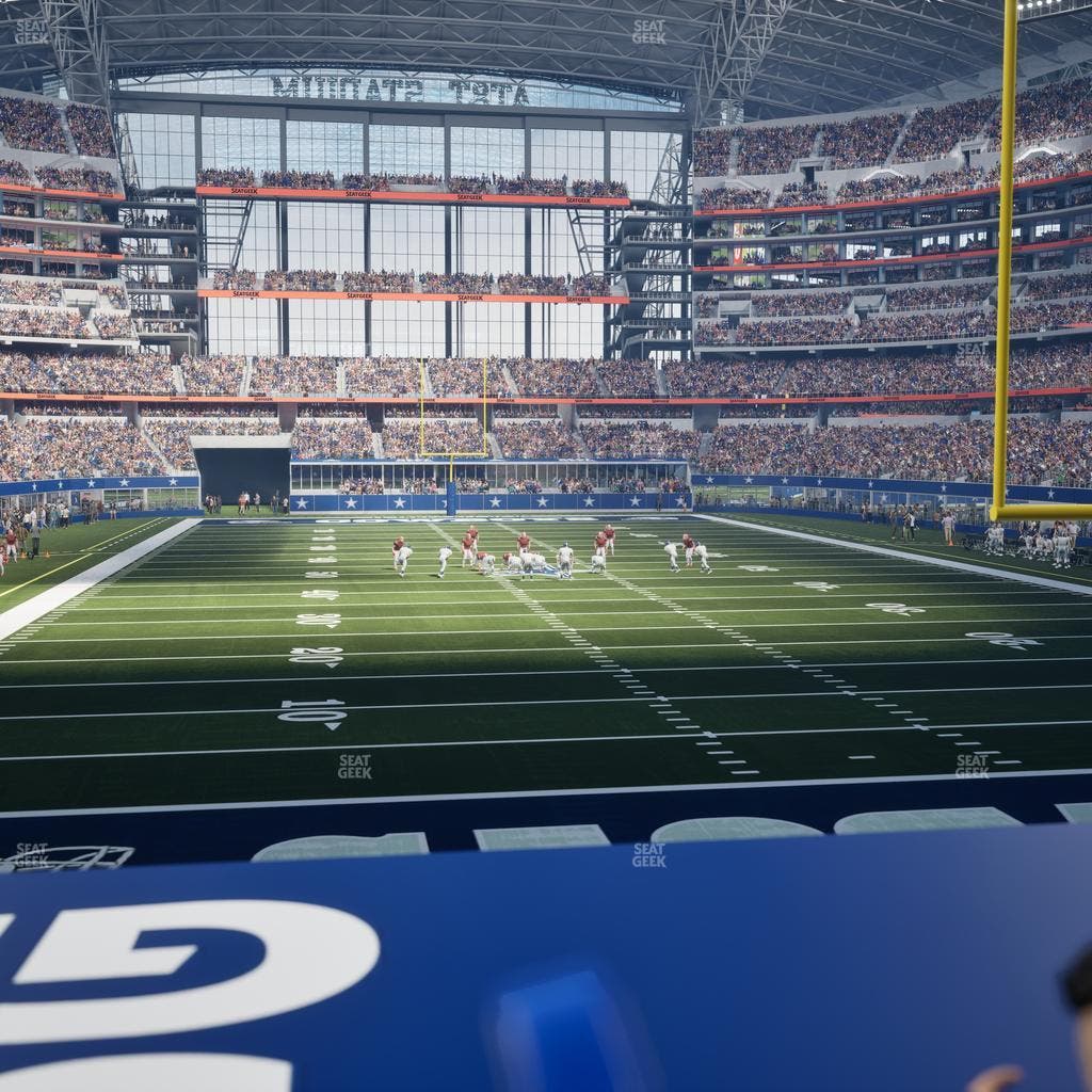 AT&T Stadium - Section 124 Seat View