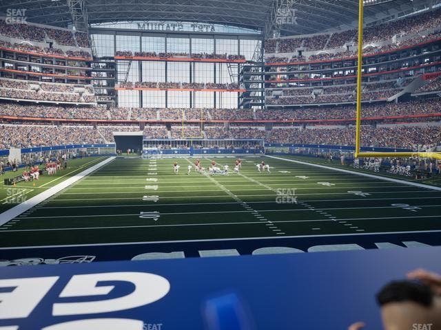 AT&T Stadium - Section 124 Seat View