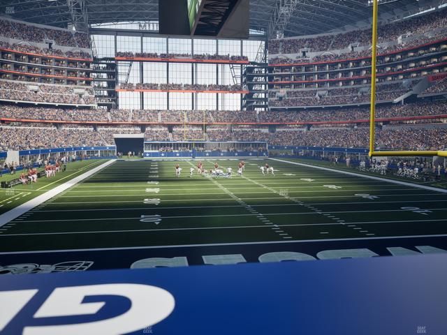 AT&T Stadium - Section 124 Seat View