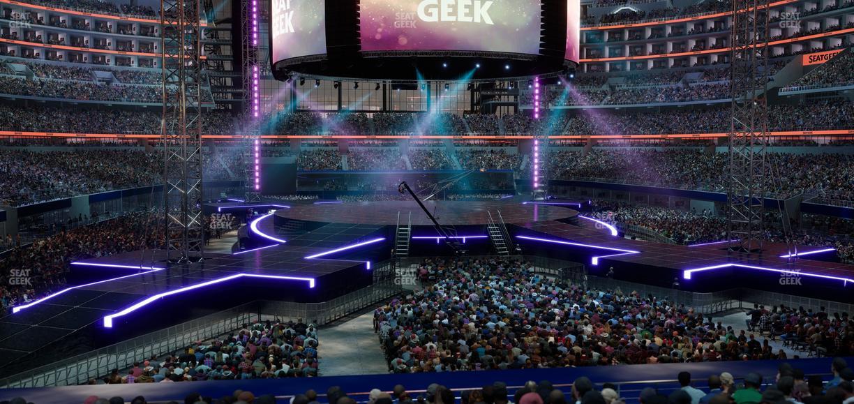 AT&T Stadium - Section 124 Seat View