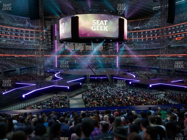 AT&T Stadium - Section 124 Seat View