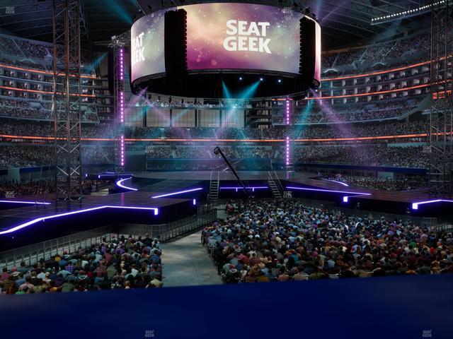 AT&T Stadium - Section 124 Seat View