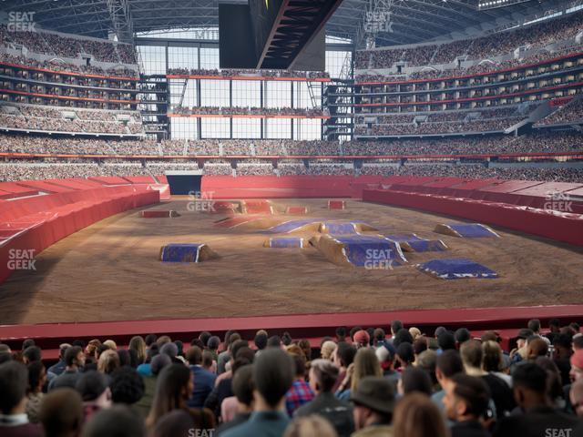 AT&T Stadium - Section 124 Seat View AT&T Stadium - Section 124 Seat View