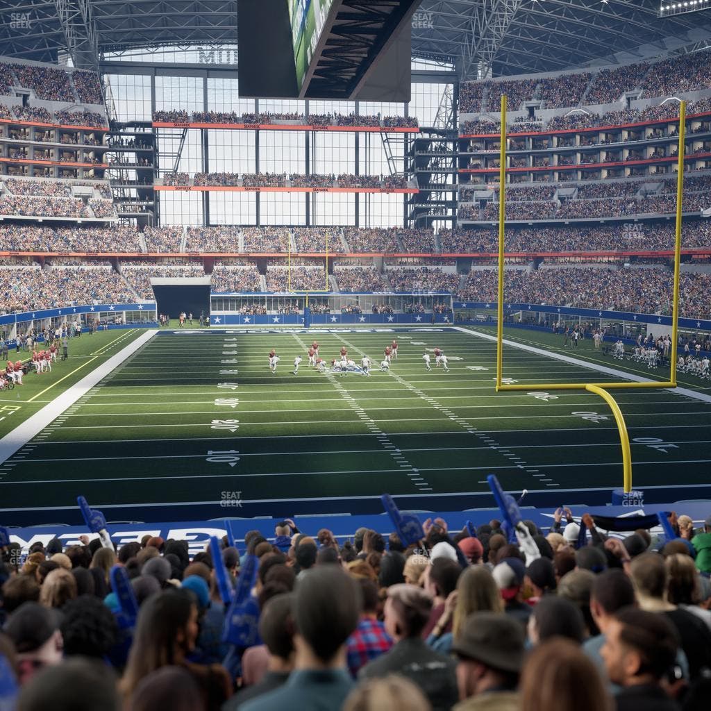 AT&T Stadium - Section 124 Seat View