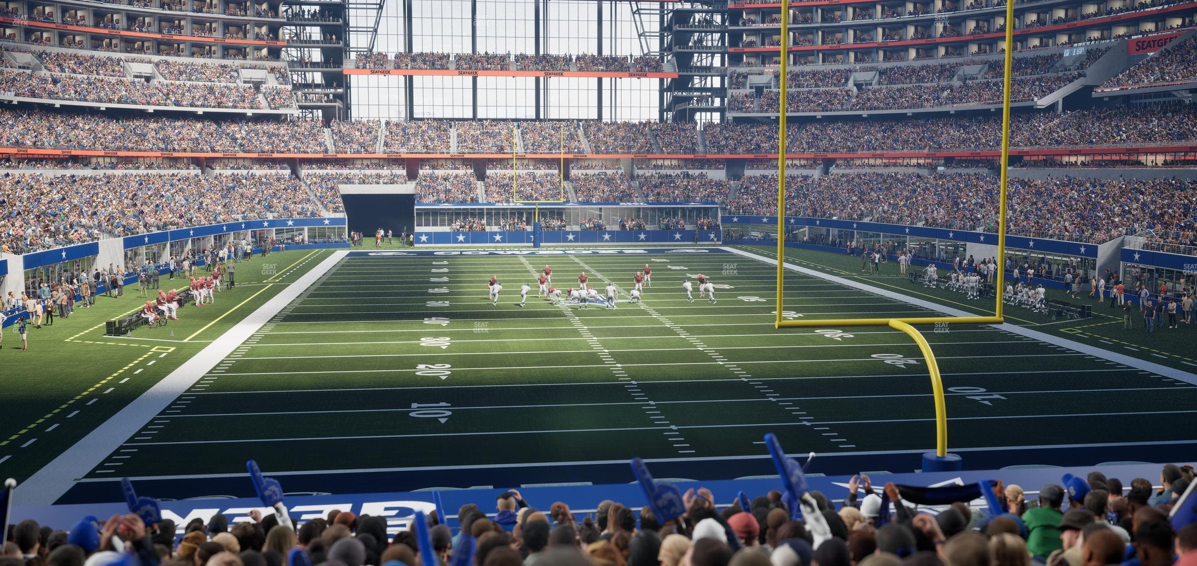 AT&T Stadium - Section 124 Seat View