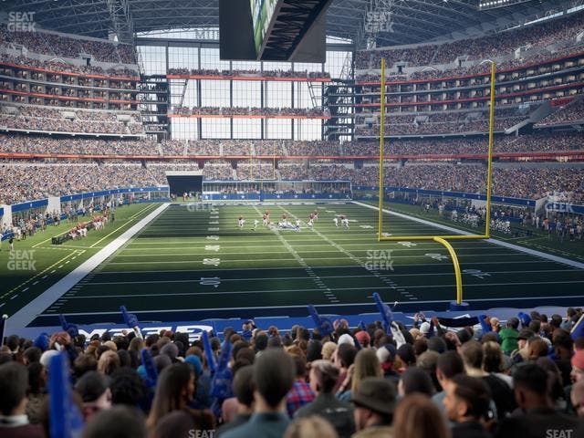 AT&T Stadium - Section 124 Seat View AT&T Stadium - Section 124 Seat View