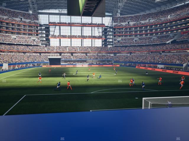 AT&T Stadium - Section 124 Seat View