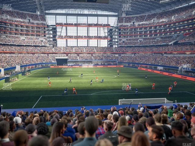 AT&T Stadium - Section 124 Seat View